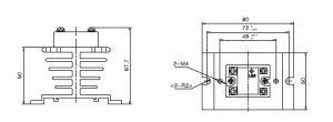 HHS-060 Heat Sink