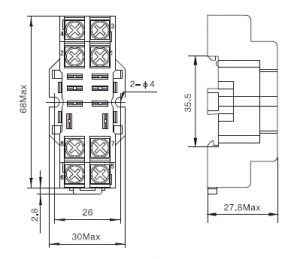 PF083A Relay Socket