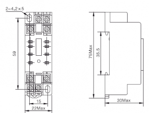 PYF08A Relay Socket